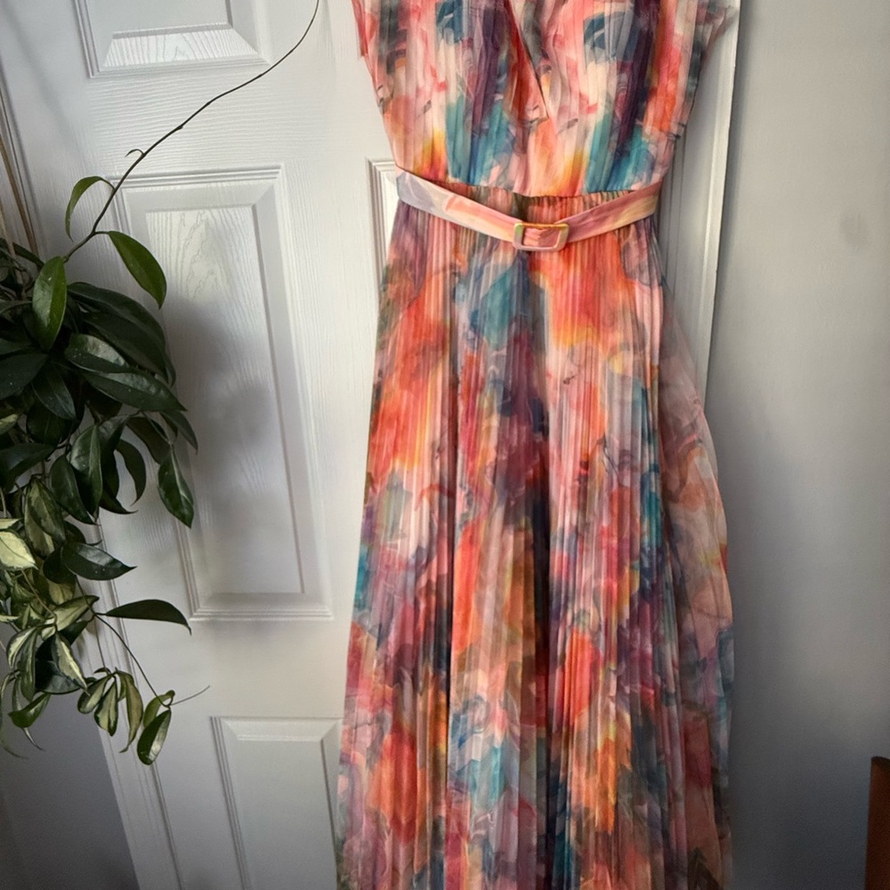 Hutch Strapless Multicolor Maxi Dress - Picture 3 of 8